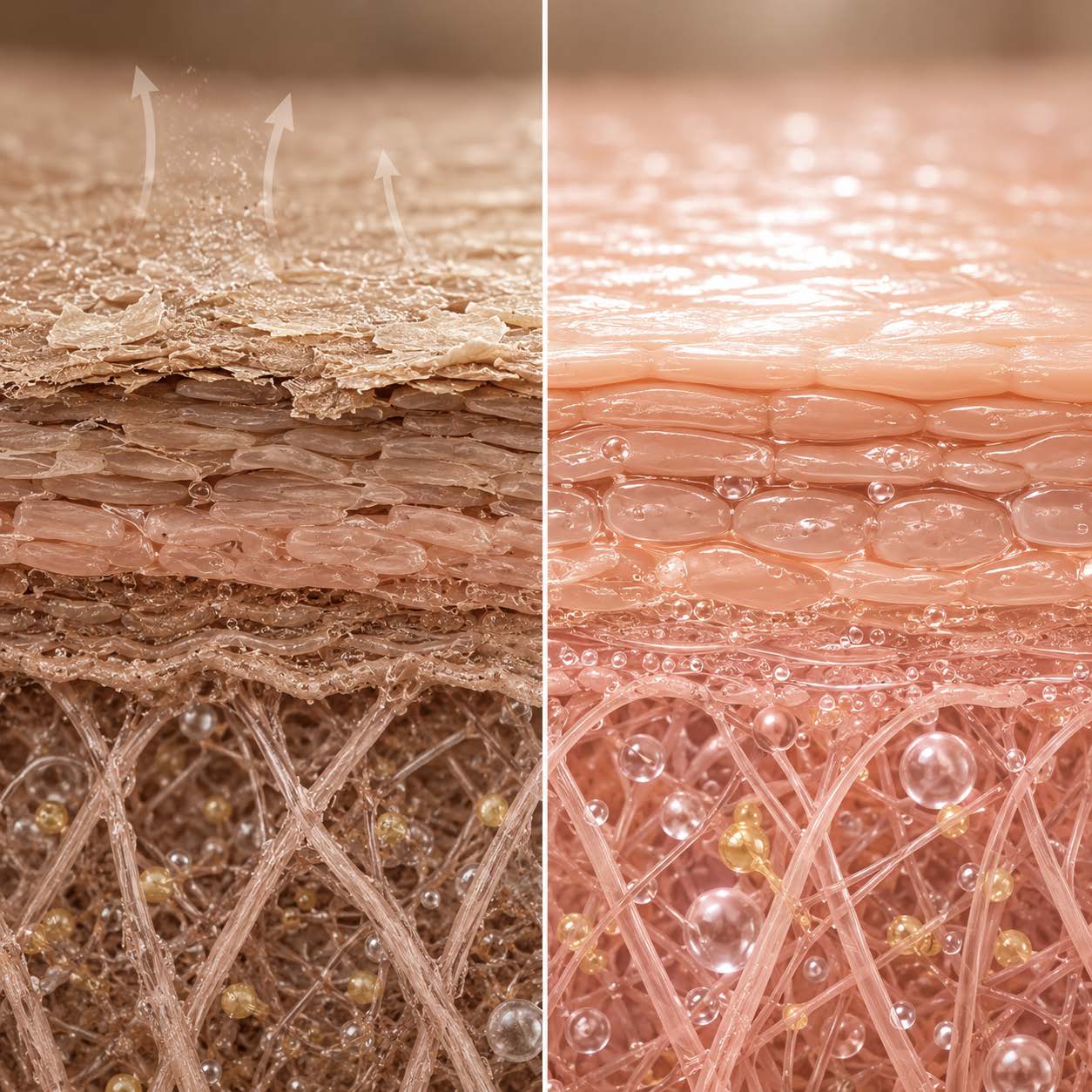 After Shower Body Serum applied to damp skin post-shower