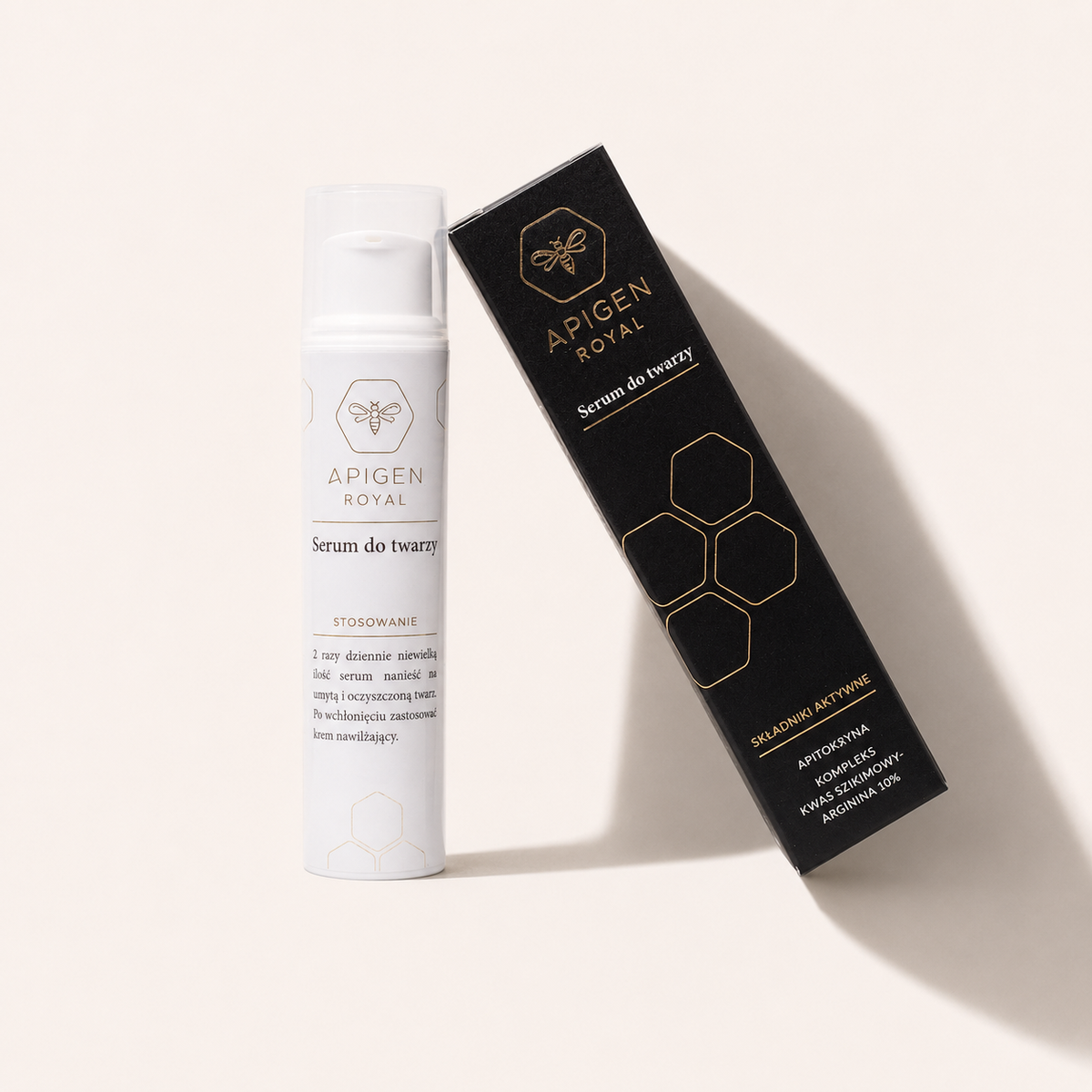 Apigen Royal Bee Venom Serum bottle