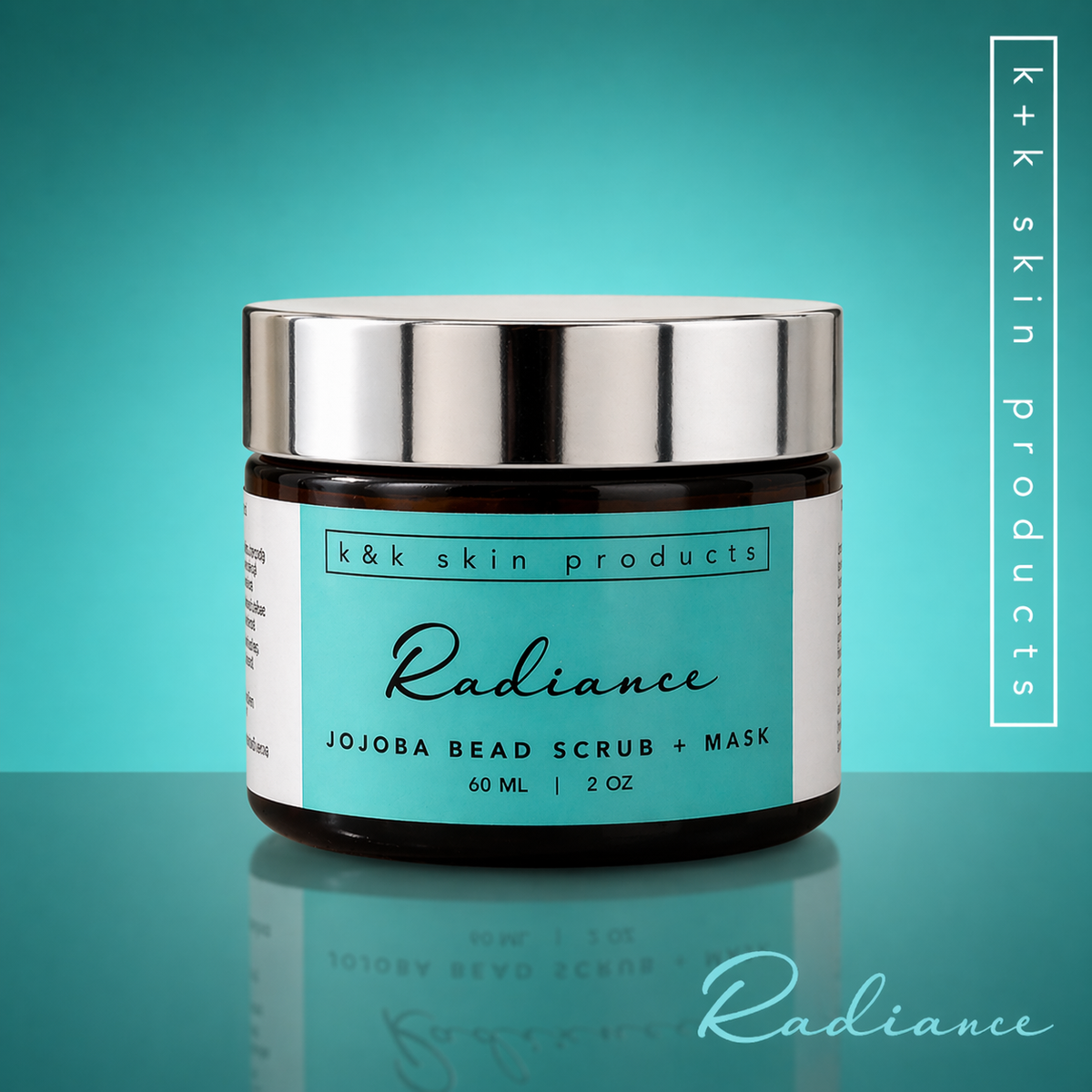 Radiance Jojoba Bead Scrub & Mask for gentle exfoliation