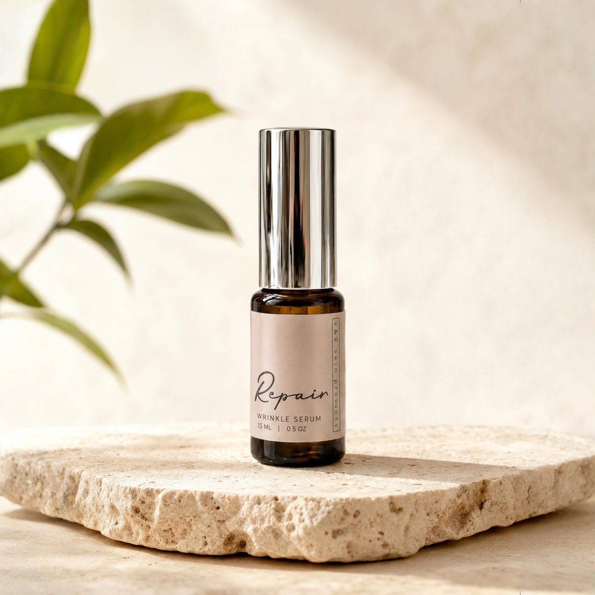 Repair Wrinkle Serum bottle close-up
