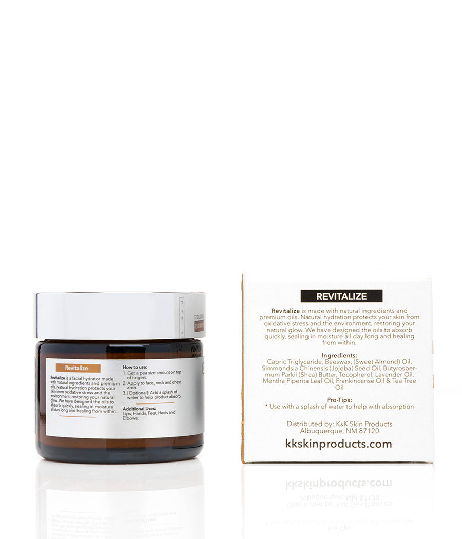 Revitalize Healing Hydration moisturizer by K&K Skin Products