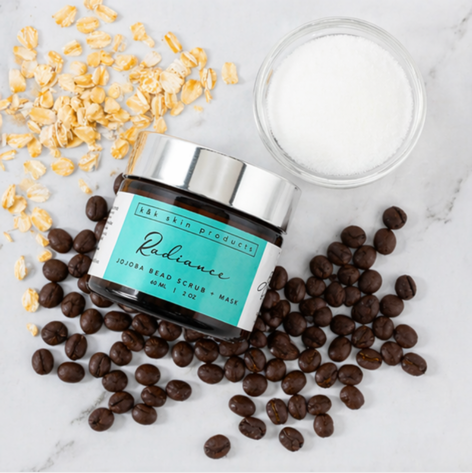 Radiance Jojoba Bead Scrub & Mask detail